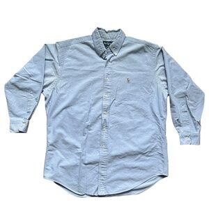 Ralph Lauren light blue button-down Yarmouth Men's shirt